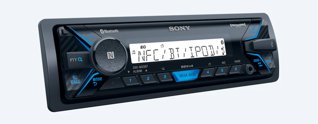 Морская магнитола Sony DSX-M55BT – цена, описание и отзывы — фото