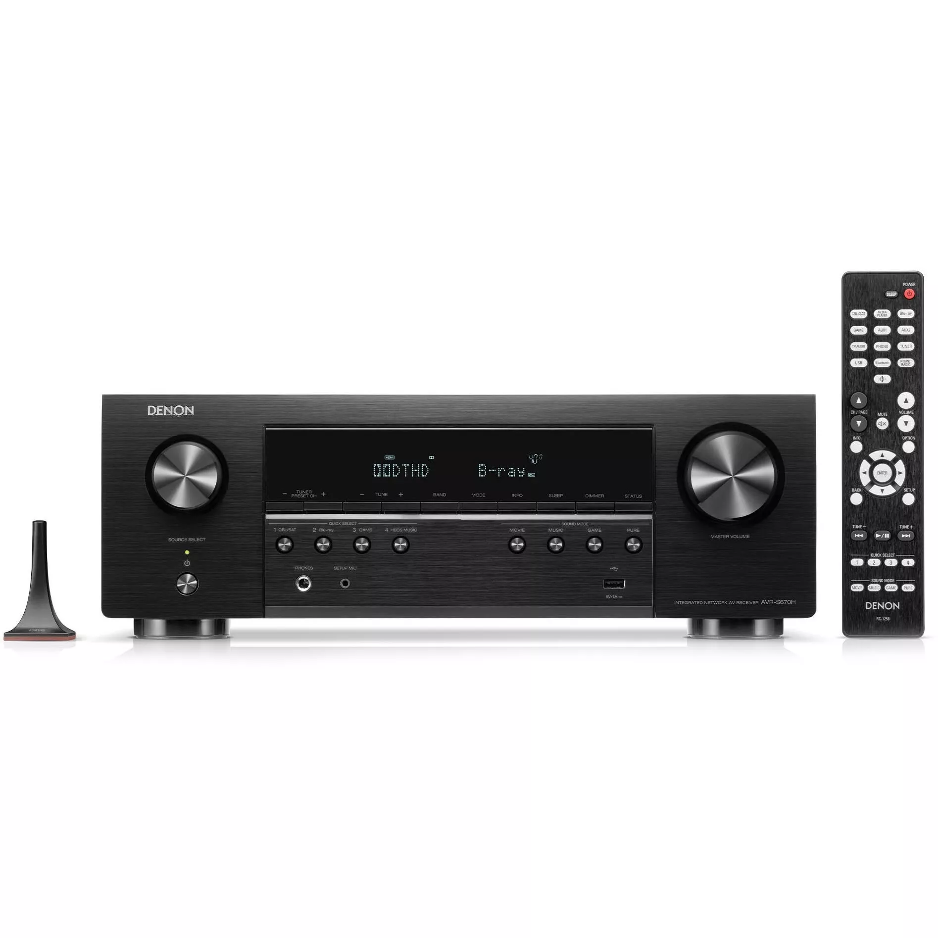 AV-ресиверы Denon AVC-S670H Black – цена, описание и отзывы — фото