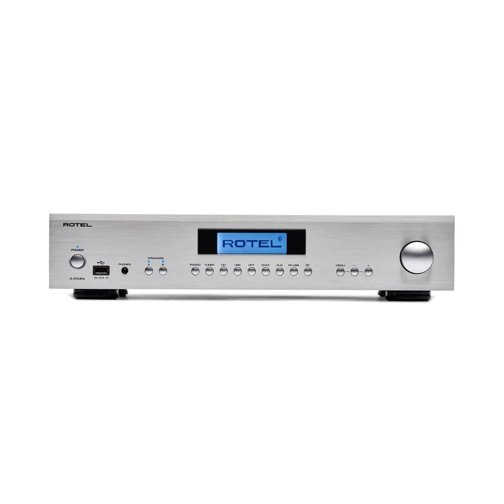 Интегральный усилитель Rotel A12 MKII Silver – цена, описание и отзывы — фото