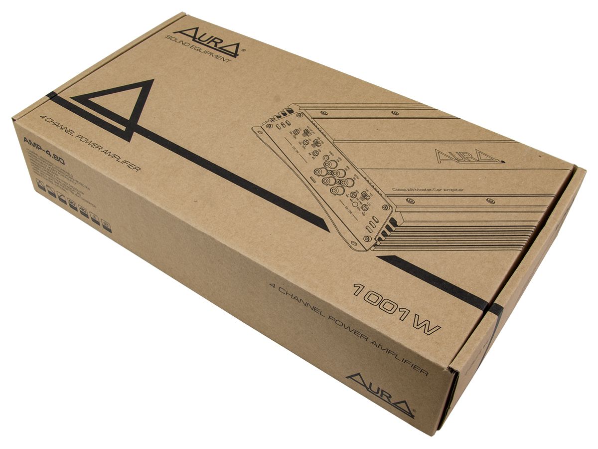 4-канальный усилитель AurA AMP-4.80 – цена, описание и отзывы — фото