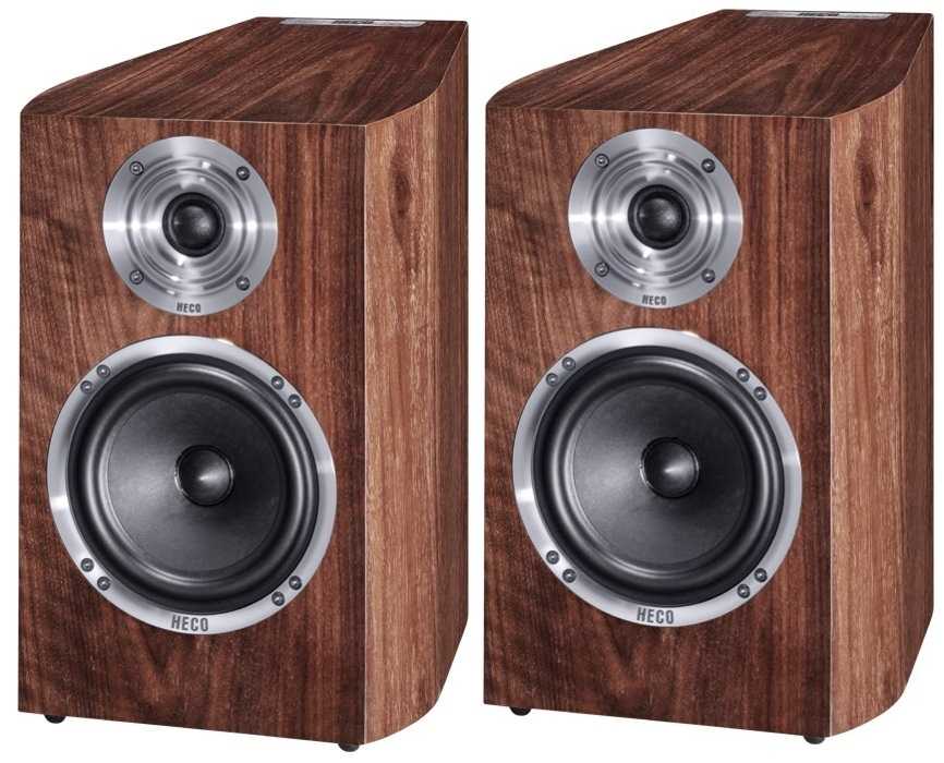 Полочная акустика HECO Celan Revolution 3 Espresso Veneer  – цена, описание и отзывы — фото
