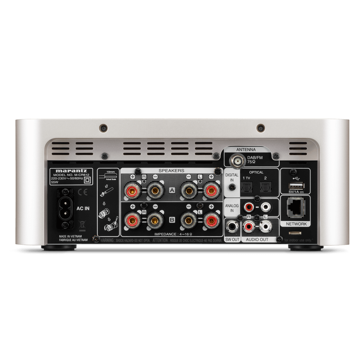 AV-ресиверы Marantz M-CR612 Gold – цена, описание и отзывы — фото