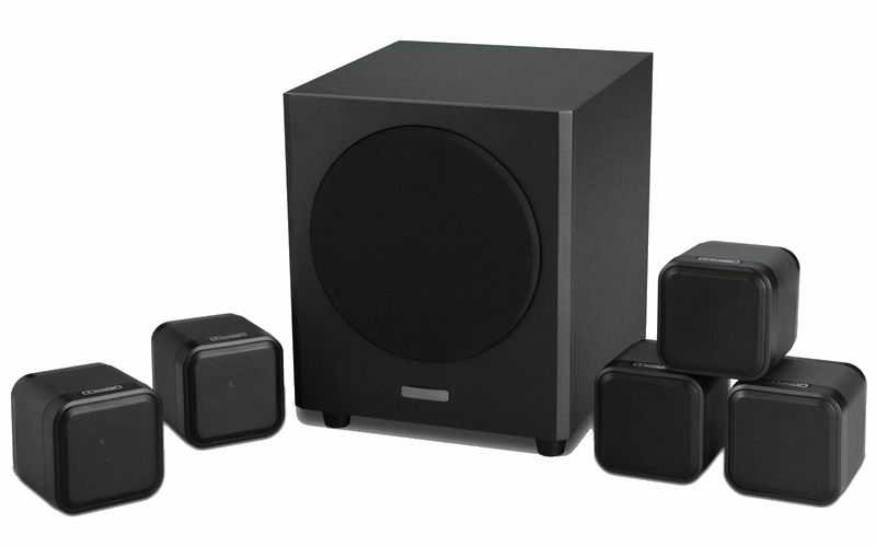 Комплект домашнего кинотеатра Mission M-Cube + SE 5.1 System Black – цена, описание и отзывы — фото