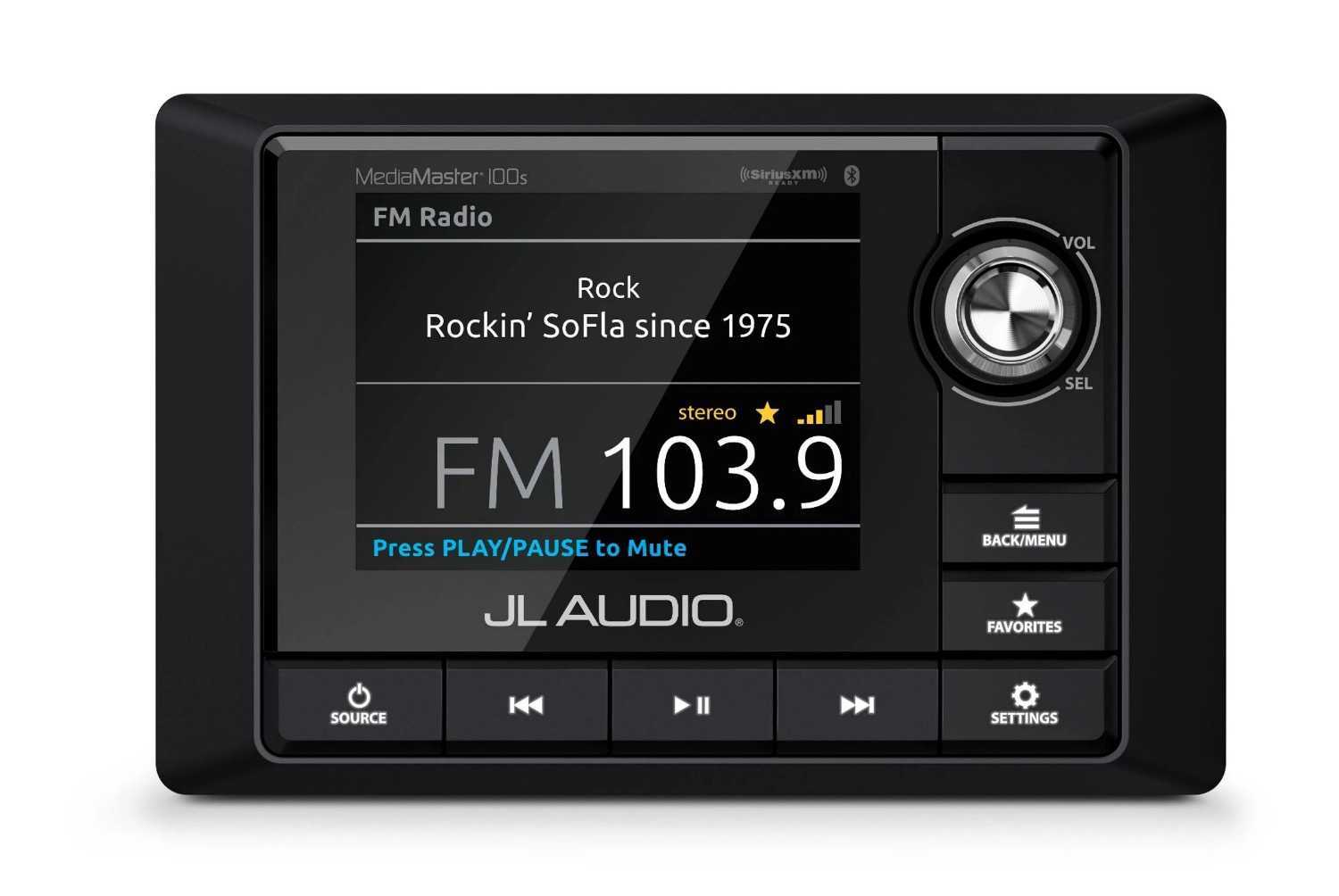 Морская магнитола JL Audio MM100s BE – цена, описание и отзывы — фото