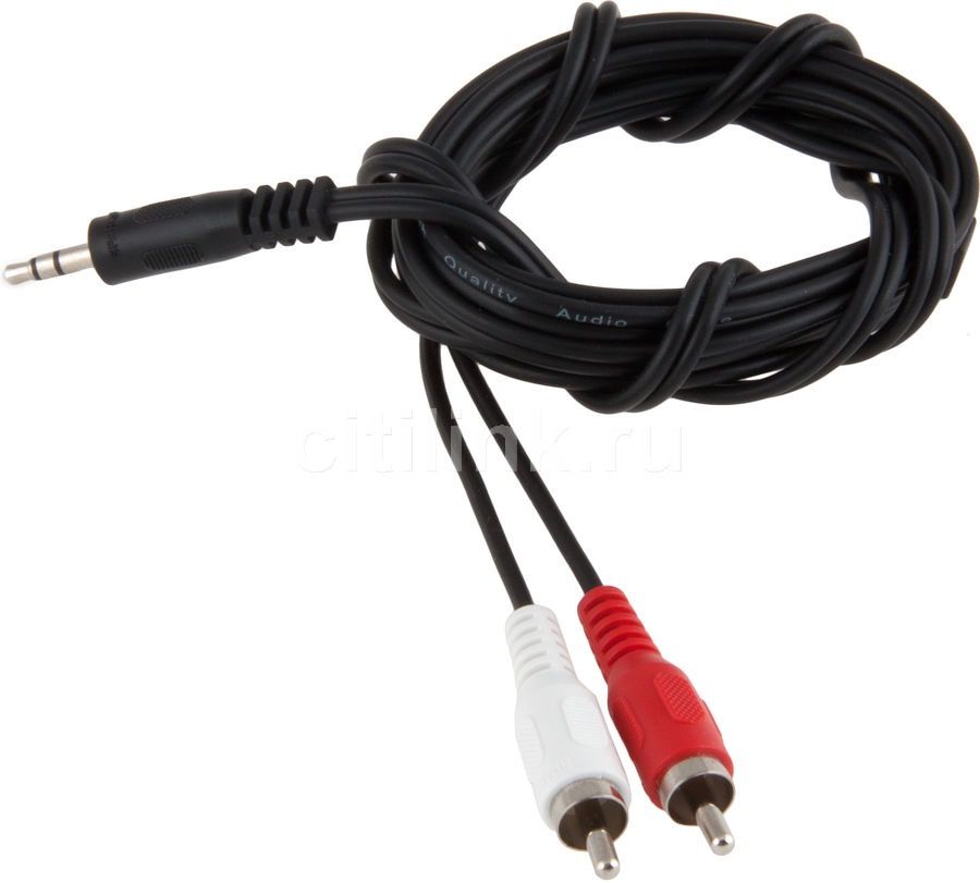 Jack 3.5mm/2xRCA Selecline Jack 3.5mm/2xRCA plug – цена, описание и отзывы — фото