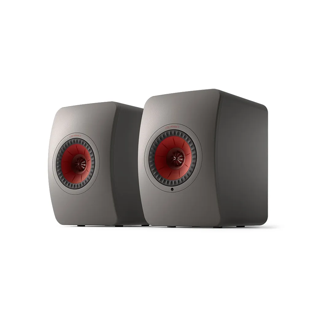 Полочная акустика KEF LS50 Wireless II Titanium Grey – цена, описание и отзывы — фото