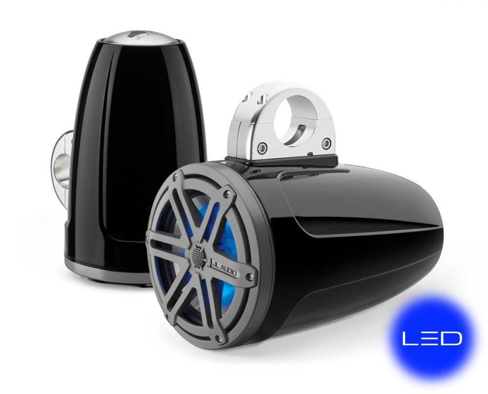 Морская акустика JL Audio MX770-ETXv3-SG-TKLD-B Sport Black/Titanium w/Blue LED – цена, описание и отзывы — фото