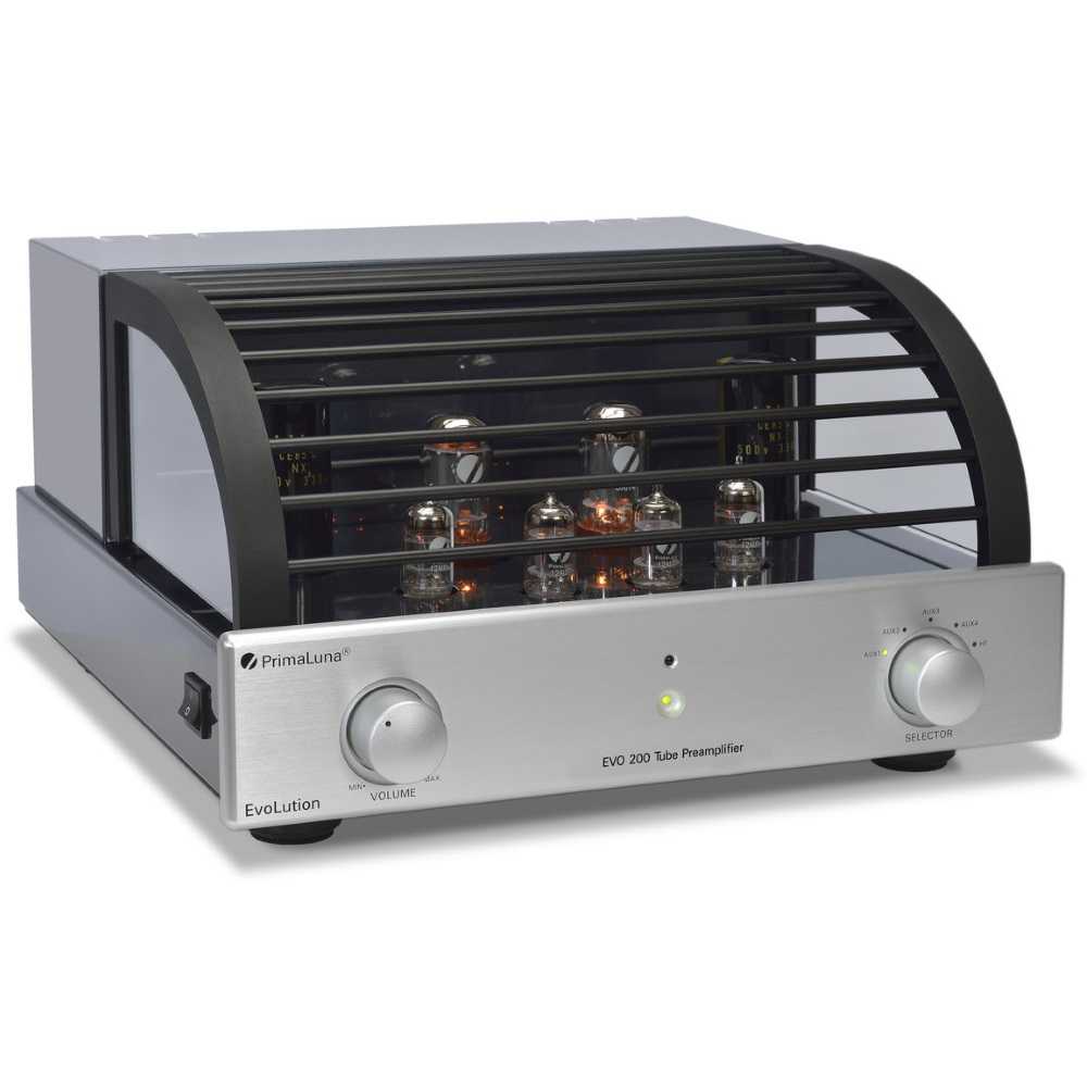 Предусилитель PrimaLuna EVO 200 Preamplifier Silver – цена, описание и отзывы — фото