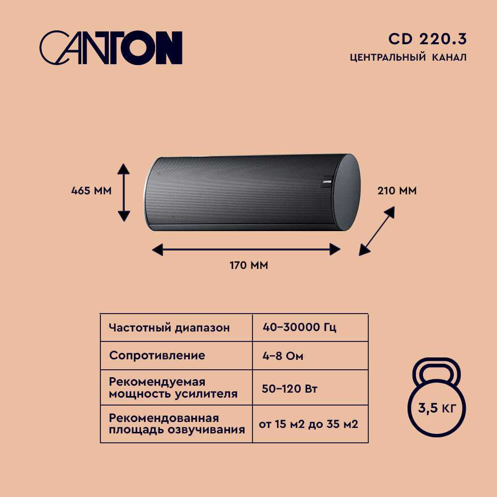  CANTON Smart Cinema CD 5.0 Silver – цена, описание и отзывы — фото