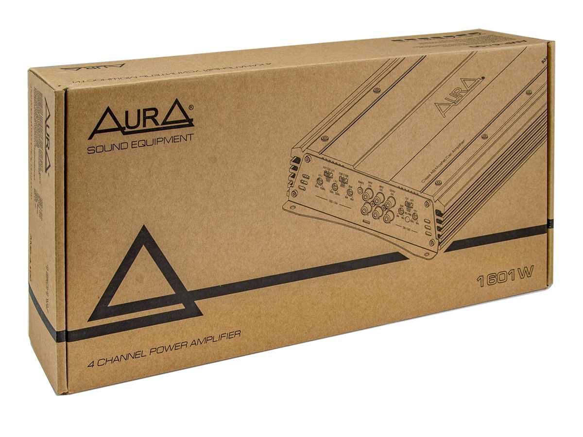 4-канальный усилитель Aura AMP-4.100 – цена, описание и отзывы — фото