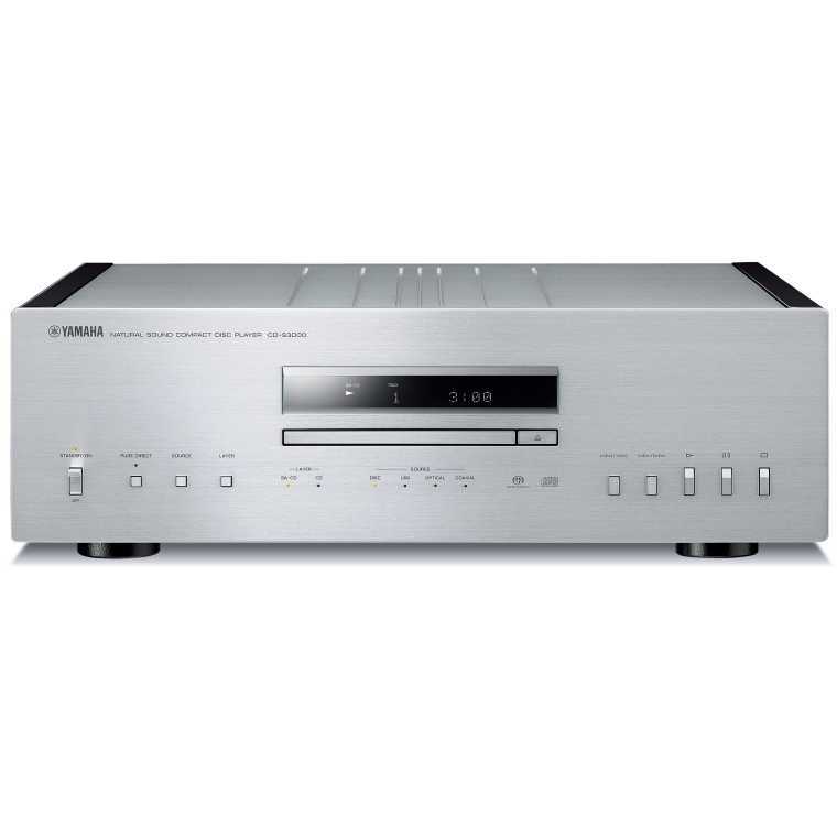 CD проигрыватель Yamaha CD-S3000 silver/piano black – цена, описание и отзывы — фото