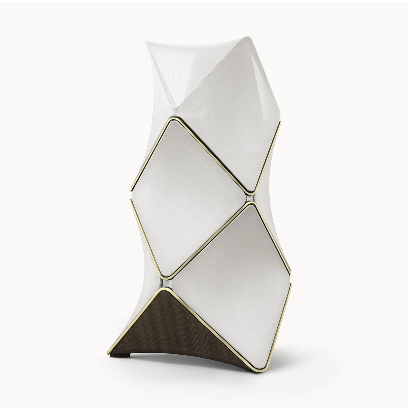 Напольная акустическая система Bang & Olufsen BeoLab 90 Smoked Oak, White / Brass Tone – цена, описание и отзывы — фото