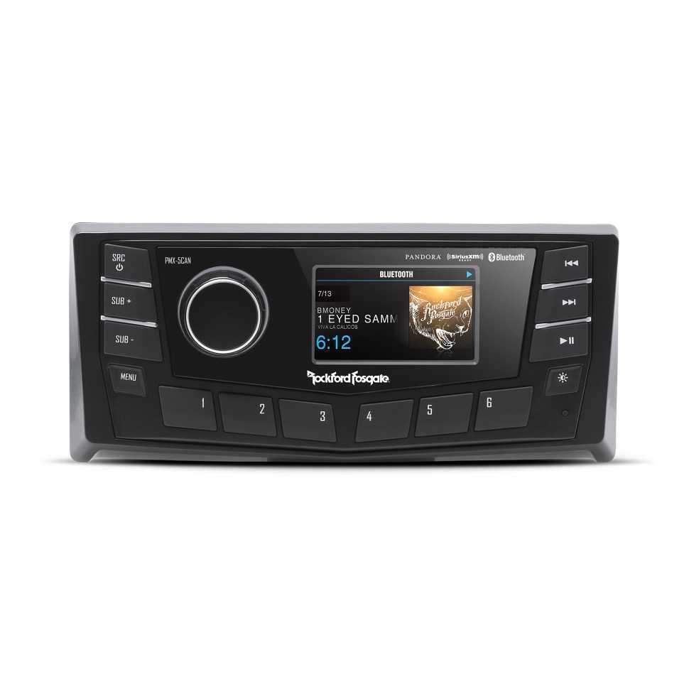 Морская магнитола Rockford Fosgate PMX-5 CAN – цена, описание и отзывы — фото