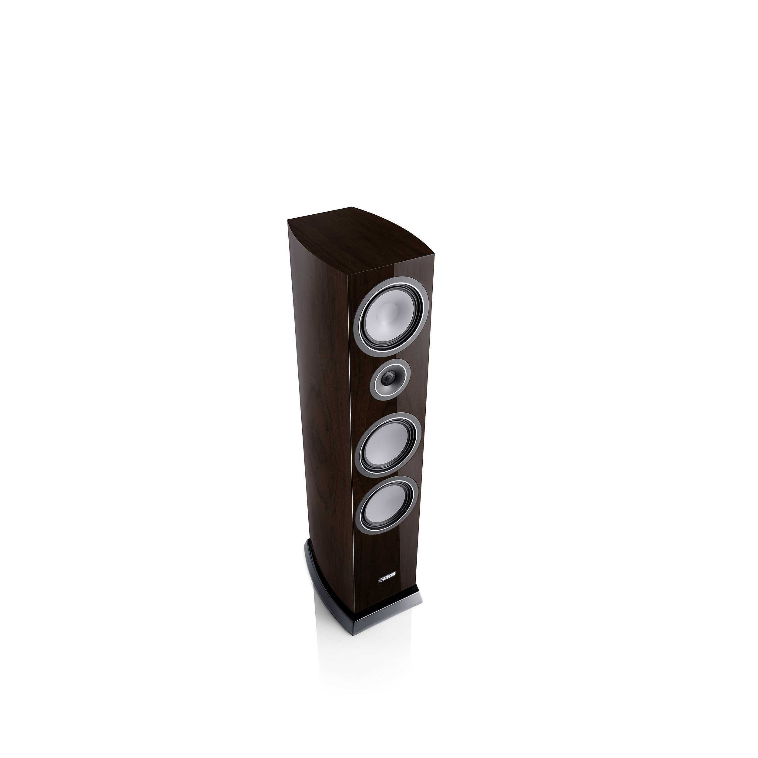 Напольная акустическая система CANTON Vento 80 walnut dark high gloss – цена, описание и отзывы — фото