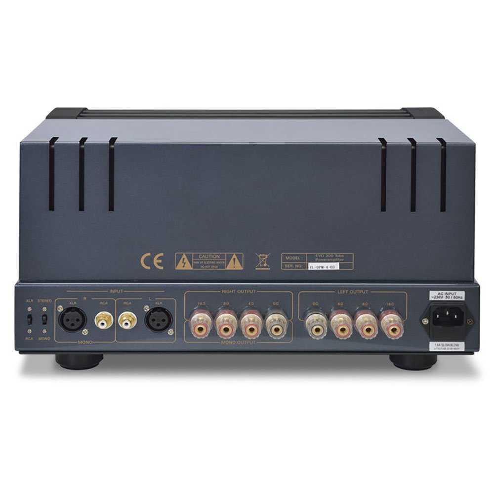 Ламповый усилитель PrimaLuna EVO 300 Poweramp Black – цена, описание и отзывы — фото