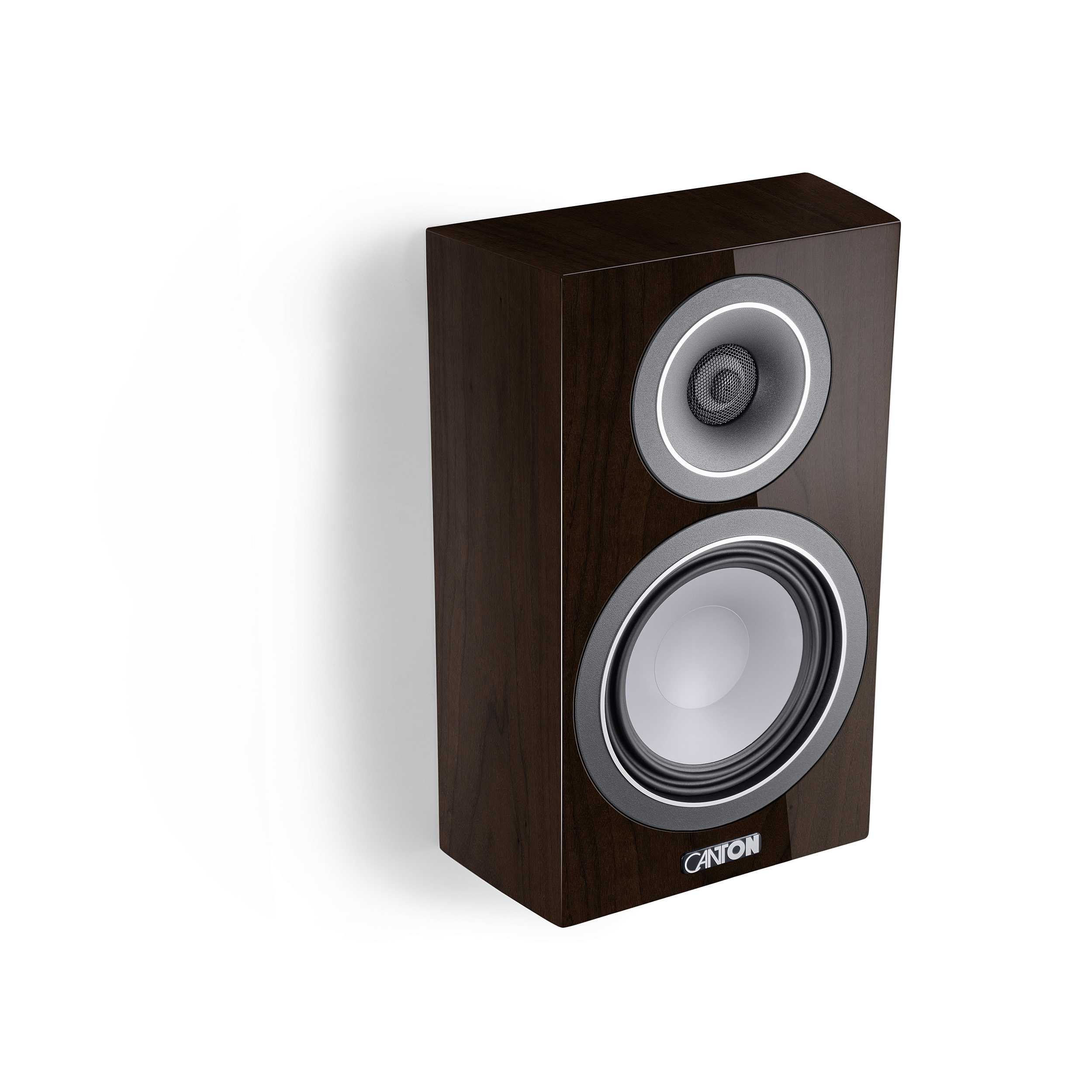 Настенная акустика CANTON Vento 10 Walnut dark high gloss – цена, описание и отзывы — фото