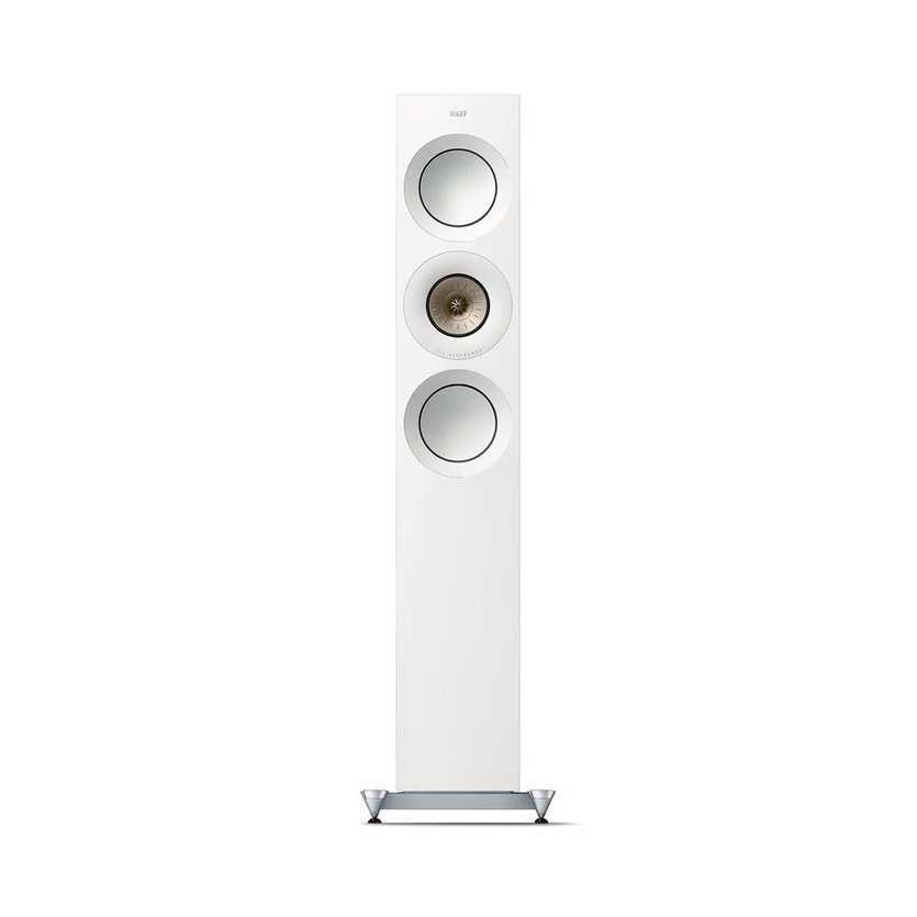 Напольная акустическая система KEF Reference 3 Meta High Gloss White Champagne – цена, описание и отзывы — фото