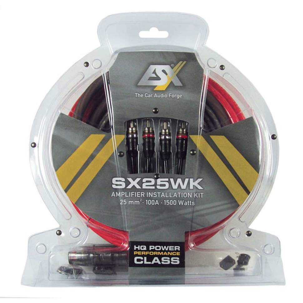 Комплект проводов ESX SX25WK – цена, описание и отзывы — фото