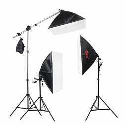Комплекты Комплект студийного оборудования Falcon Eyes KeyLight 325LED SB5070 KIT – цена, описание и отзывы — фото