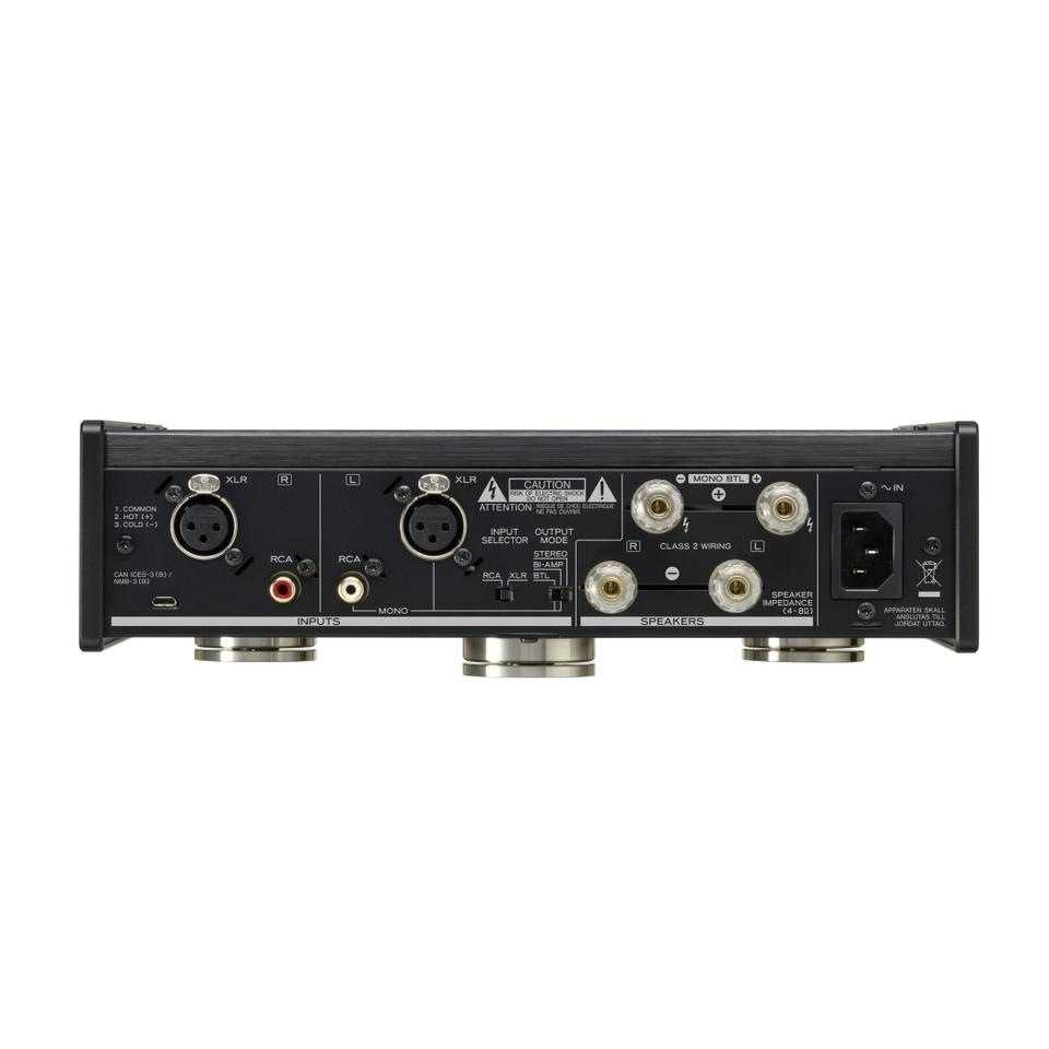 Усилитель TEAC AP-505 Black – цена, описание и отзывы — фото
