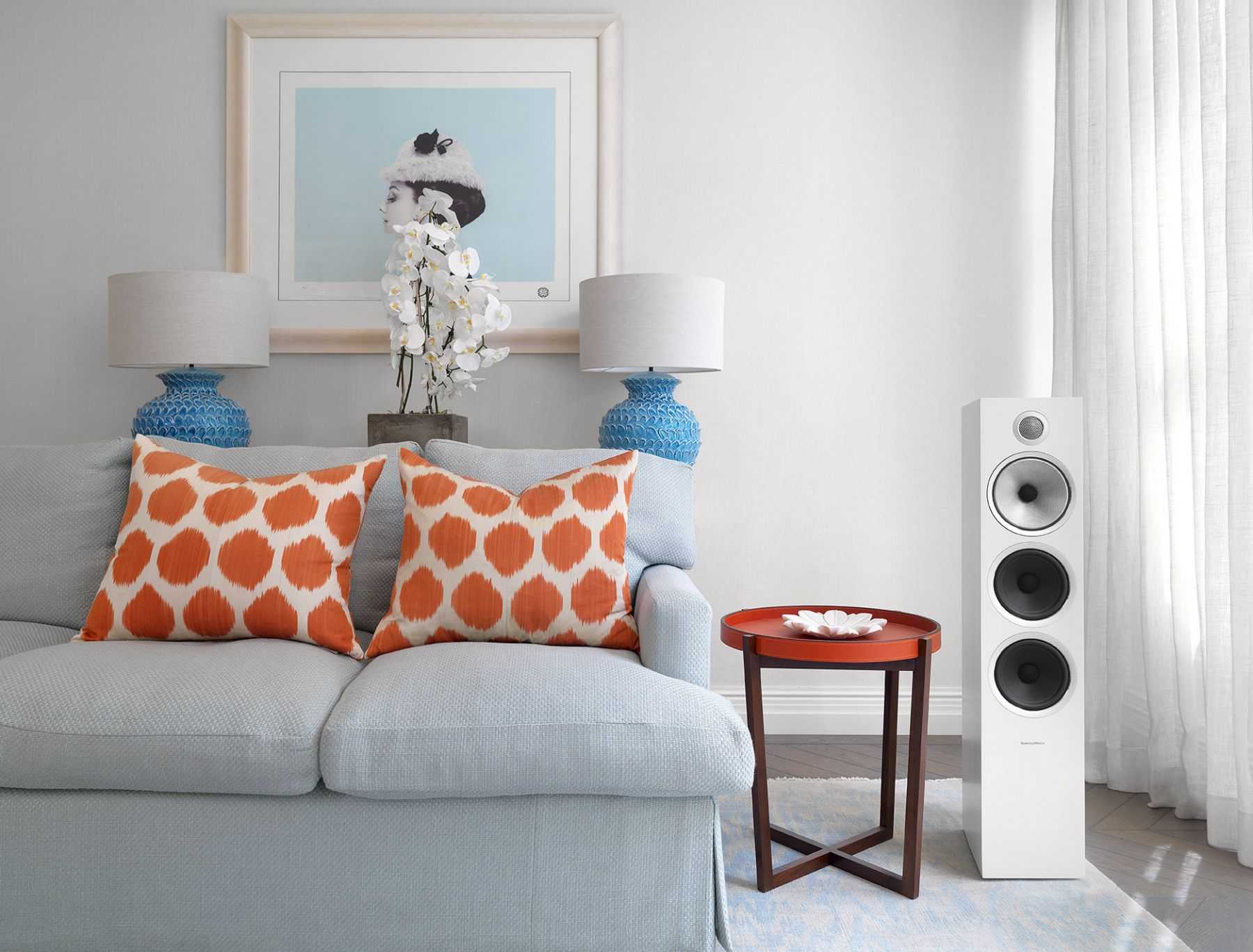 Напольная акустическая система Bowers & Wilkins 703 S Satin White – цена, описание и отзывы — фото