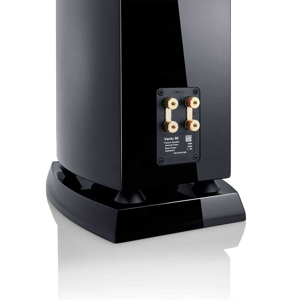Напольная акустическая система CANTON Vento 90 Black high gloss – цена, описание и отзывы — фото