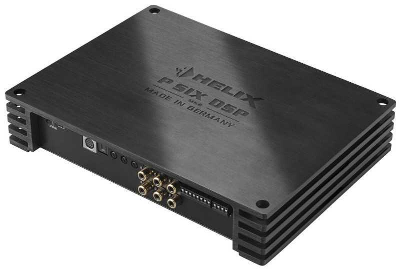 Автомобильный 6-канальный усилитель и 8-канальный DSP  -  Helix P SIX DSP MK2