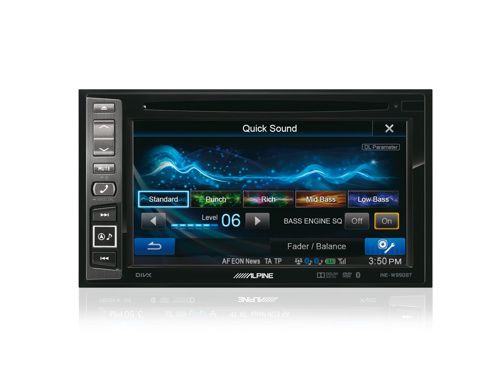 Автомагнитолы CD/MP3 Alpine INE-W990BT Navitel – цена, описание и отзывы — фото