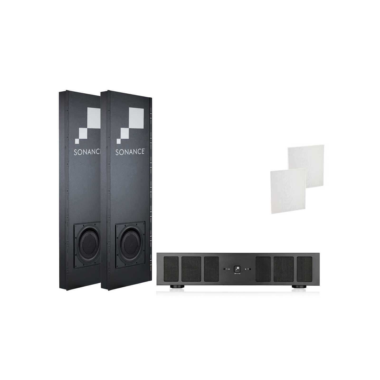  Sonance R12SUB KIT (2x R12SUB, 2x R12SUB Enclosures, 1x DSP 2-750 MKII) – цена, описание и отзывы — фото