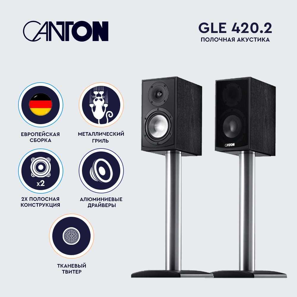  CANTON GLE 420.2 Black – цена, описание и отзывы — фото