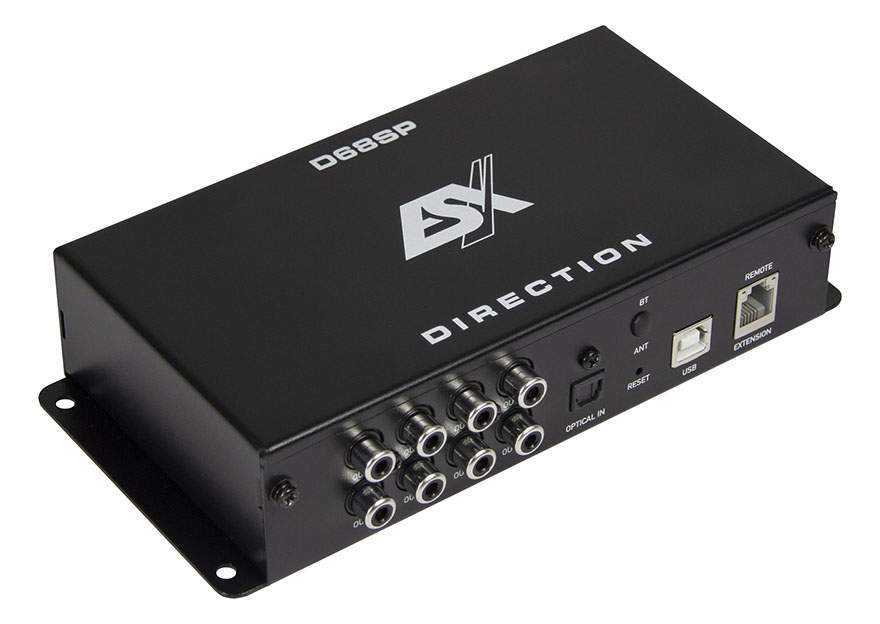 Цифровой процессор ESX D68SP – цена, описание и отзывы — фото