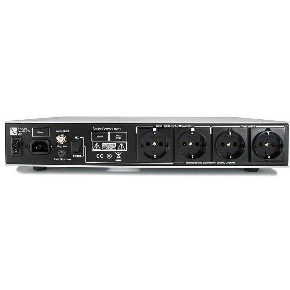 Регенератор тока PS Audio Stellar Power Plant 3 Black – цена, описание и отзывы — фото