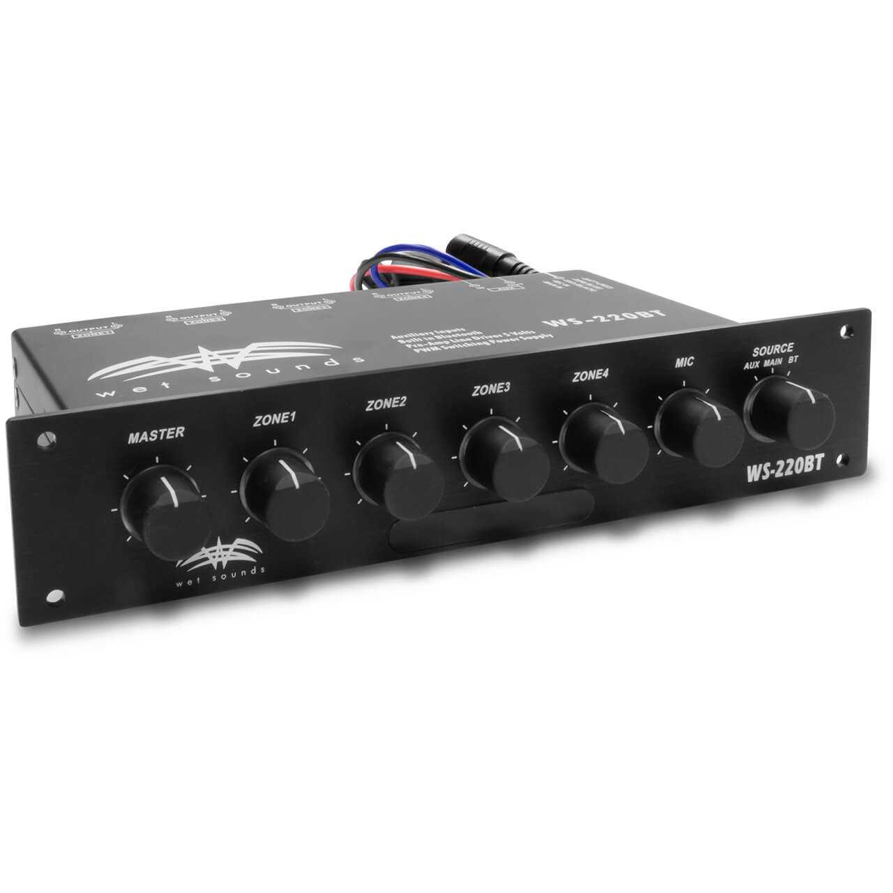 Морской контроллер Wet Sounds WS-220 BT – цена, описание и отзывы — фото