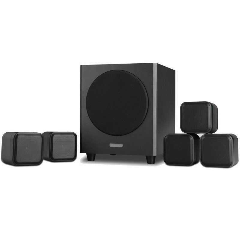 Комплект домашнего кинотеатра Mission M-Cube + SE 5.1 System Black – цена, описание и отзывы — фото