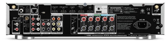 AV-ресиверы Marantz NR1510 Silver Gold – цена, описание и отзывы — фото