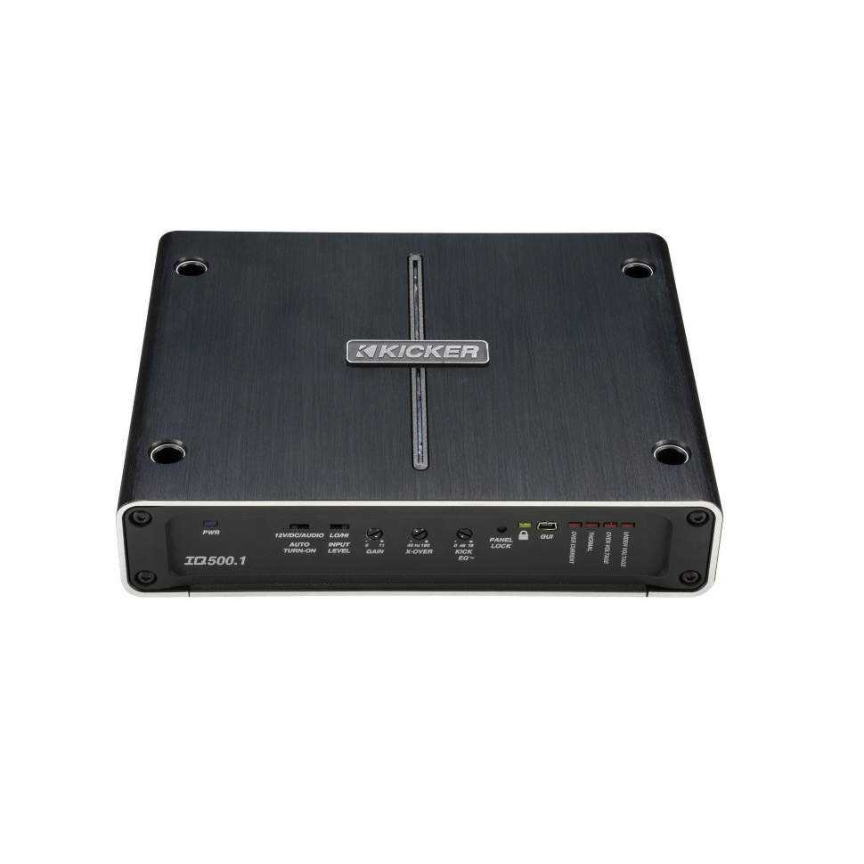 1-канальный усилитель (Моноблок) KICKER IQ500 1 – цена, описание и отзывы — фото
