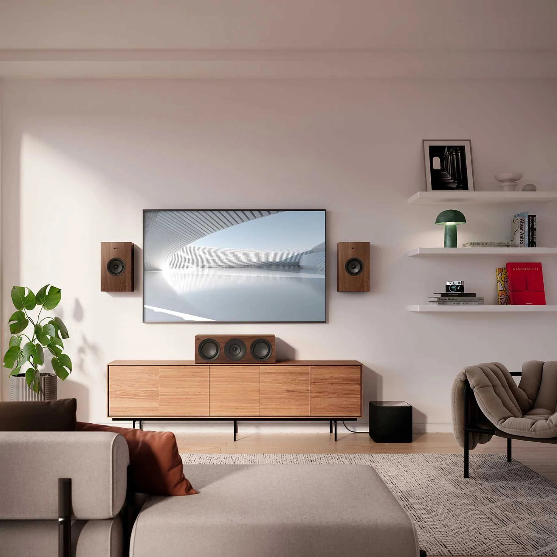 KEF Q6 Meta Walnut – цена, описание и отзывы — фото