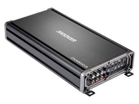 5-канальный усилитель KICKER CXA600 5 – цена, описание и отзывы — фото