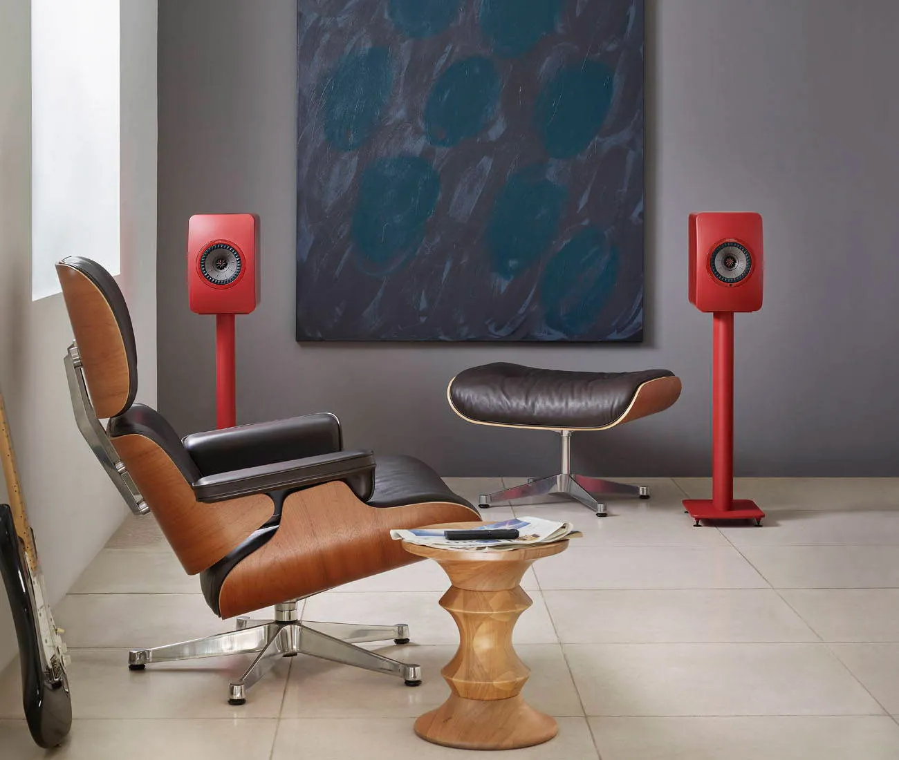  KEF LS50 Wireless II Crimson Red SE – цена, описание и отзывы — фото