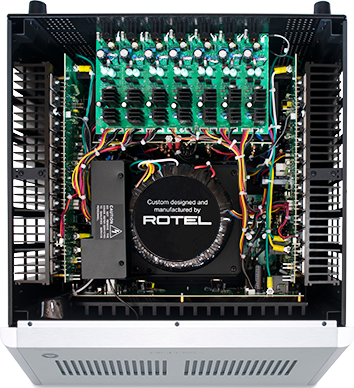 7-канальный усилитель Rotel RMB-1587MKII Silver – цена, описание и отзывы — фото