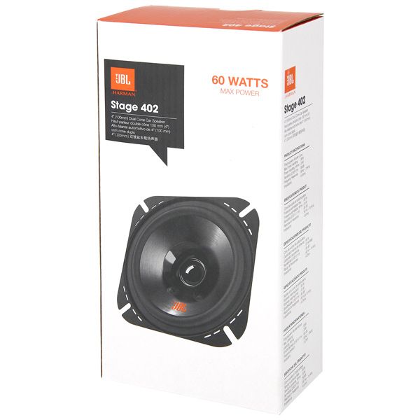 Автоакустика коаксиальная JBL STAGE 402 – цена, описание и отзывы — фото