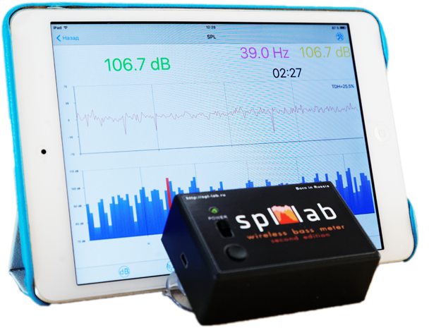 Шумомер Spl-Lab Wireless Bass Meter (Second Edition) – цена, описание и отзывы — фото