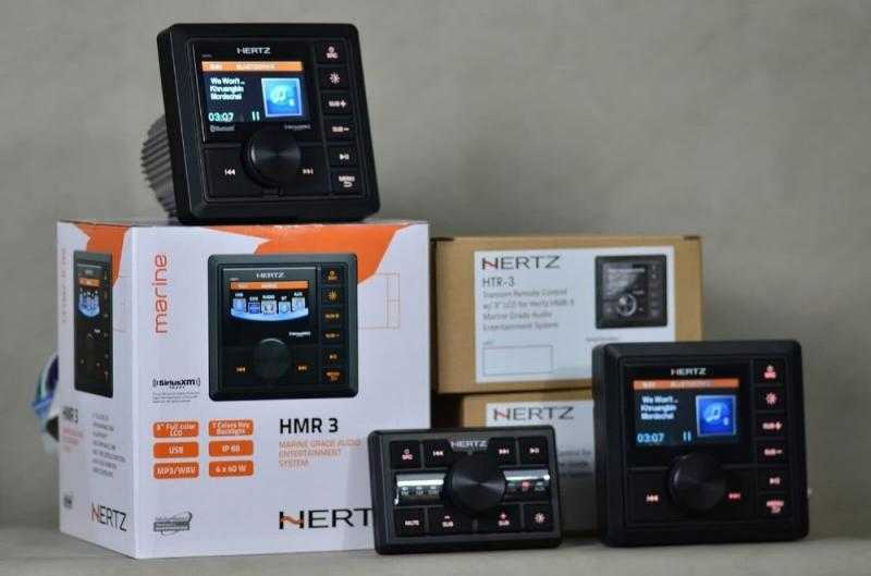 Морская магнитола Hertz HMR 3 Kit (2 пульта в комплекте)