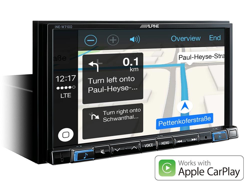 Автомагнитолы DVD Alpine INE-W710D – цена, описание и отзывы — фото