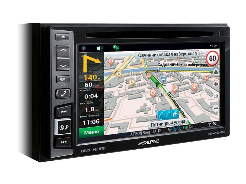 Автомагнитолы DVD Alpine INE-W990HDMI-NAVITEL – цена, описание и отзывы — фото