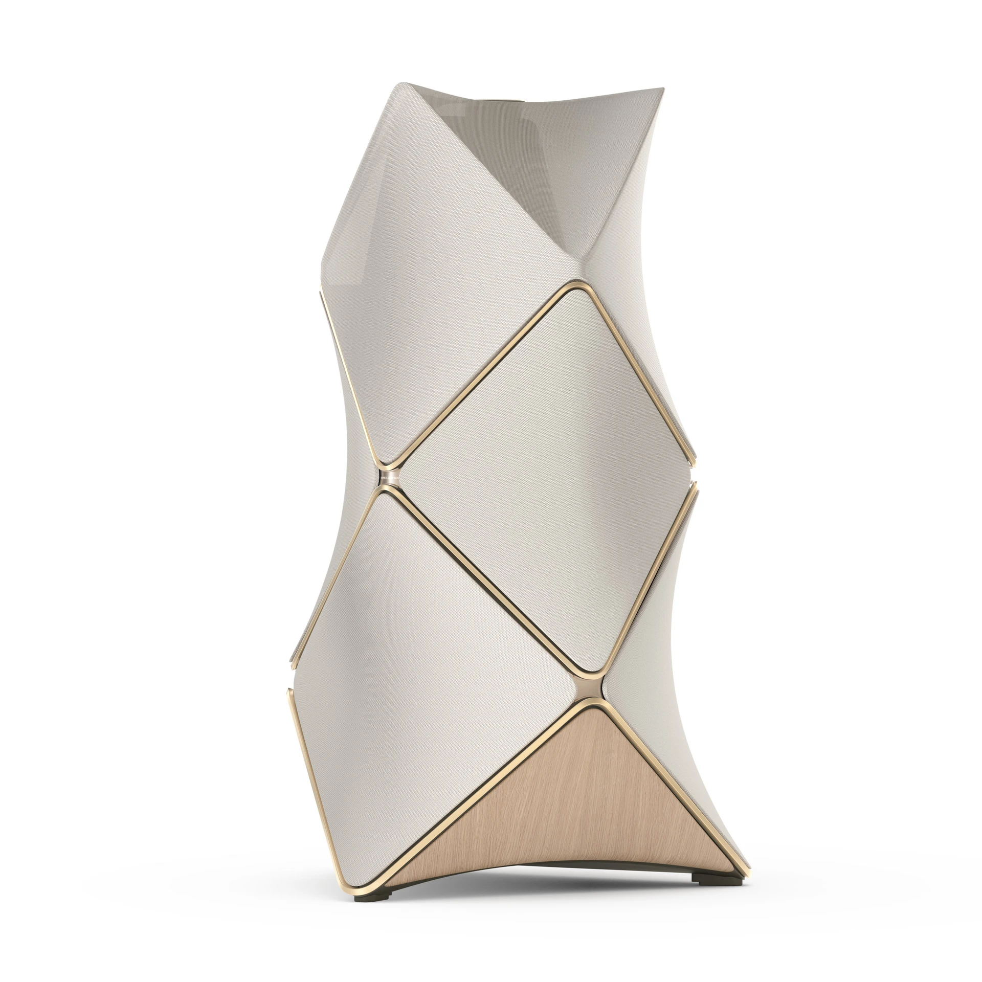 Напольная акустическая система Bang & Olufsen BeoLab 90 Light Oak, Sand / Gold Tone – цена, описание и отзывы — фото