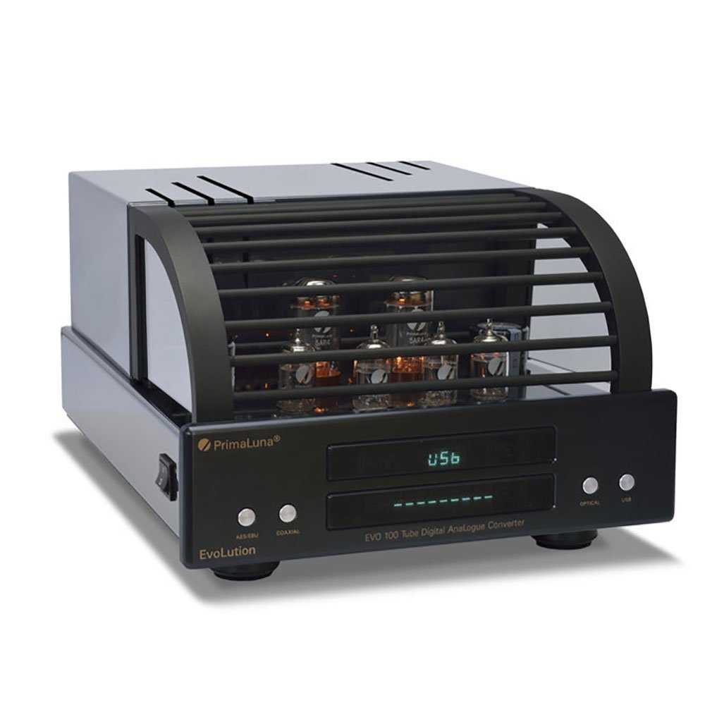 ЦАП PrimaLuna EVO 100 Tube DAC Black – цена, описание и отзывы — фото