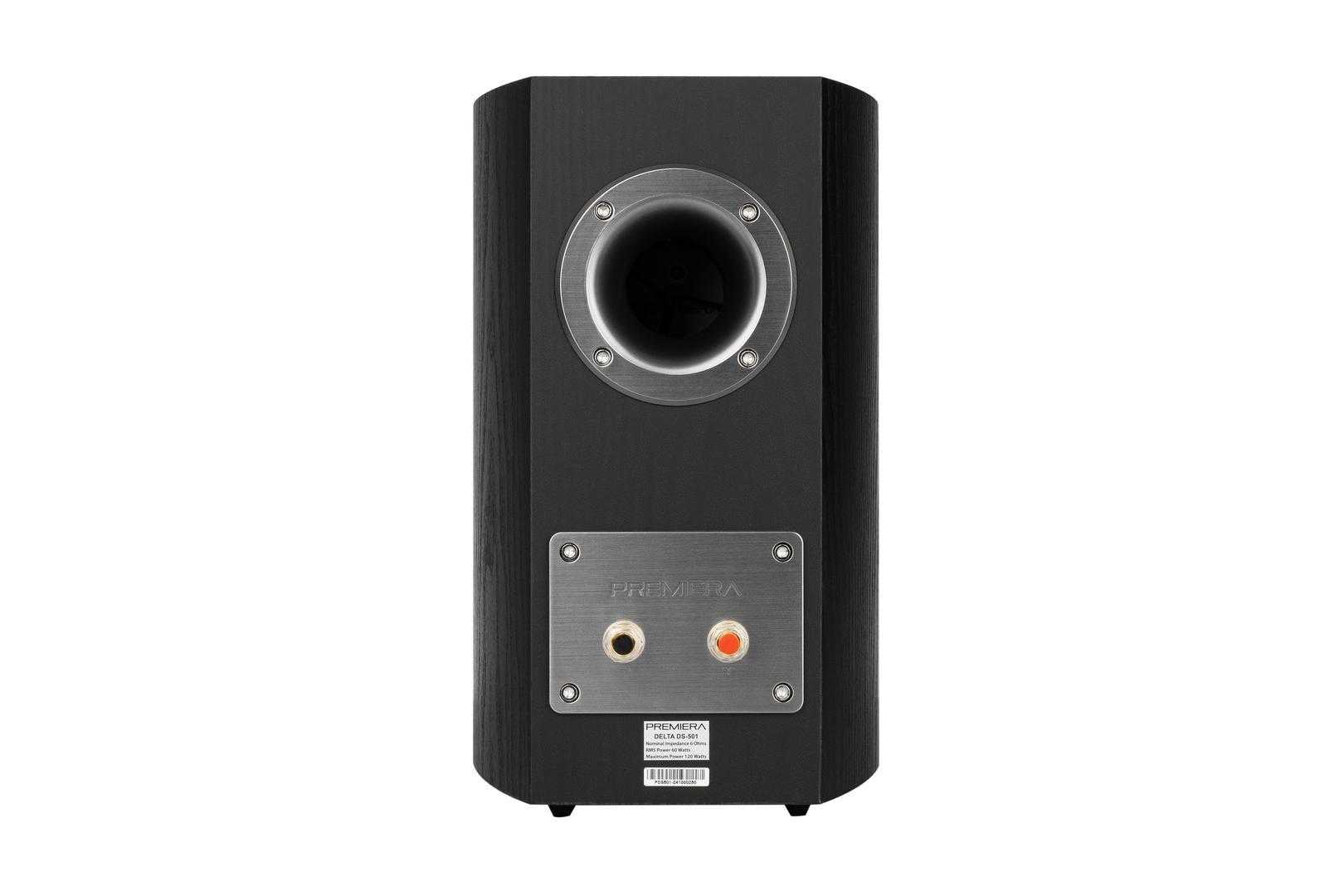 Полочная акустика PREMIERA DS-501 Black – цена, описание и отзывы — фото