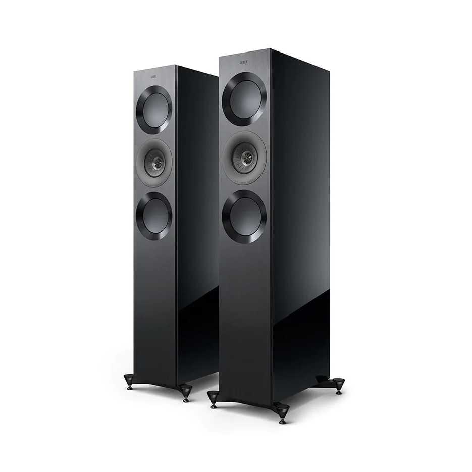 Напольная акустическая система KEF Reference 3 Meta High Gloss Black Grey – цена, описание и отзывы — фото