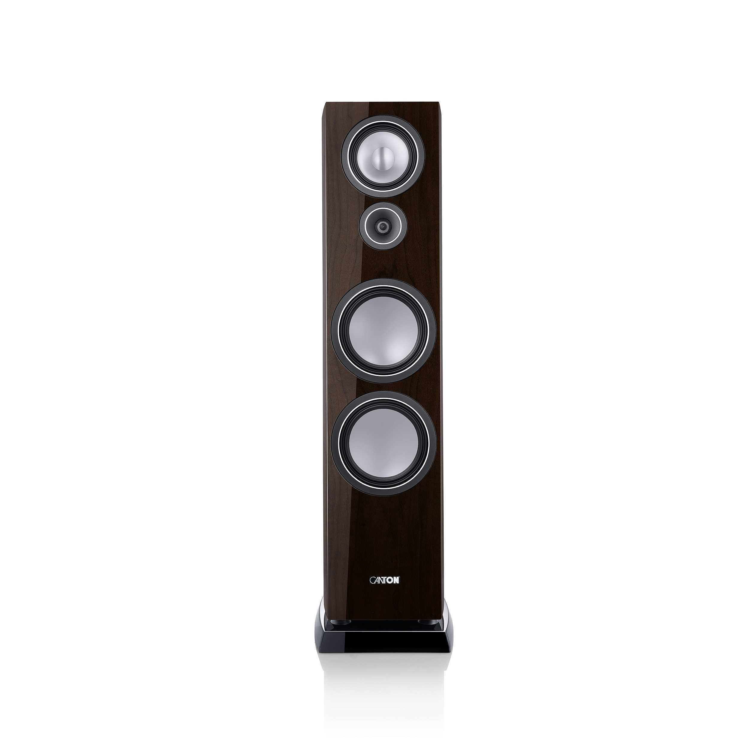 Напольная акустическая система CANTON Vento 100 Walnut dark high gloss – цена, описание и отзывы — фото